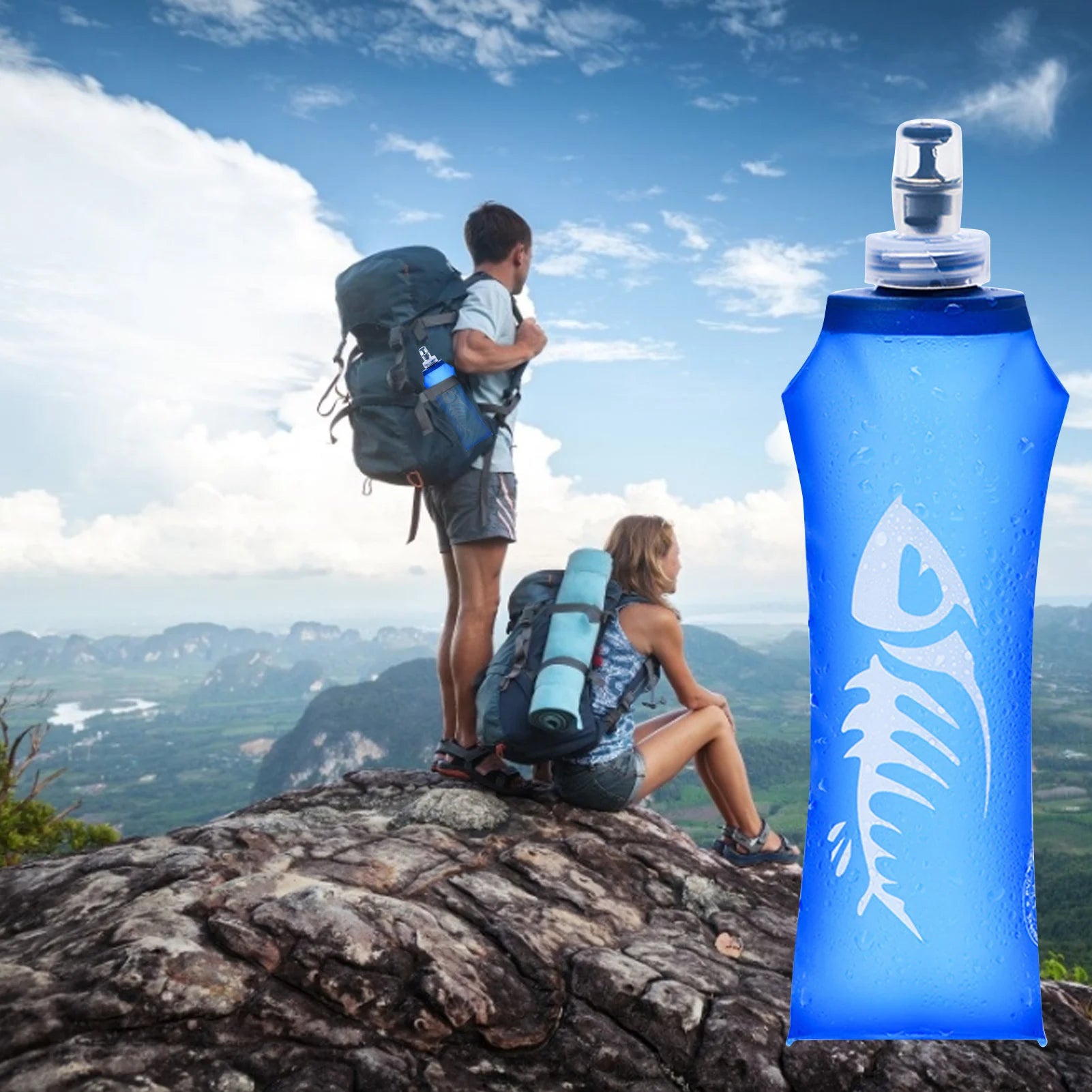 Foldable Silicone Soft Flask Water Bottle - My Store