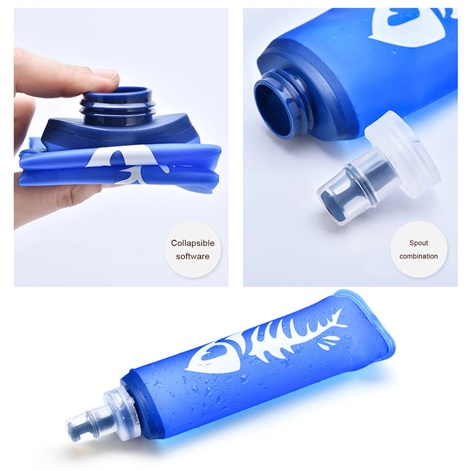 Foldable Silicone Soft Flask Water Bottle - My Store