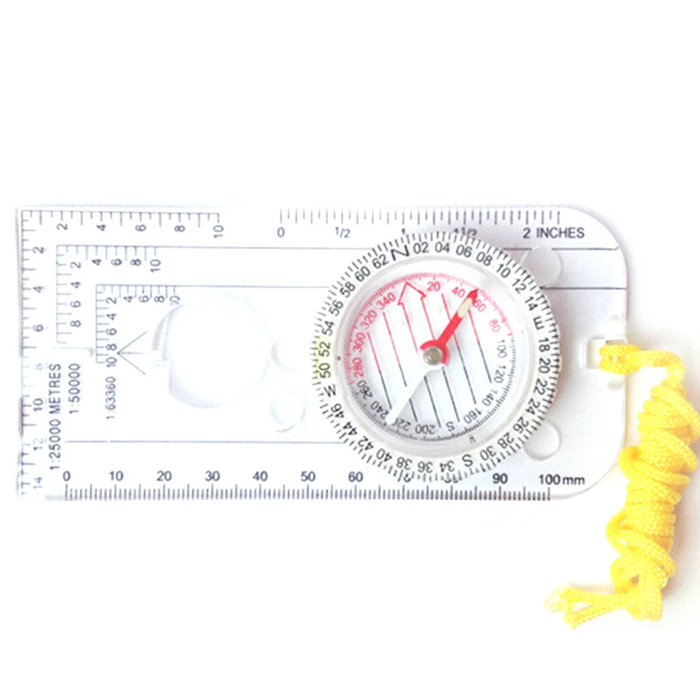 Mini Compass Map Scale Ruler - My Store