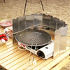 Foldable Gas Stove Windshield For Outdoor Camping - My Store