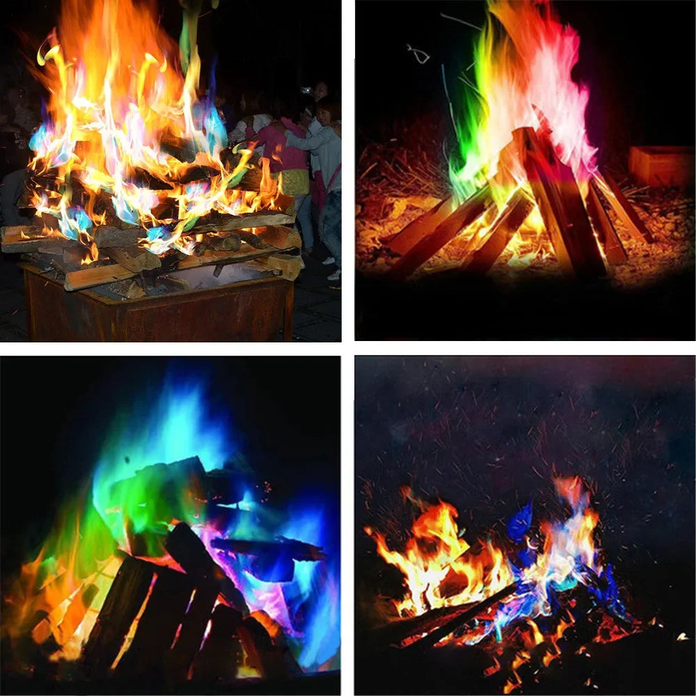 Mysterious Magic Fire Bonfire Flame Powder - My Store