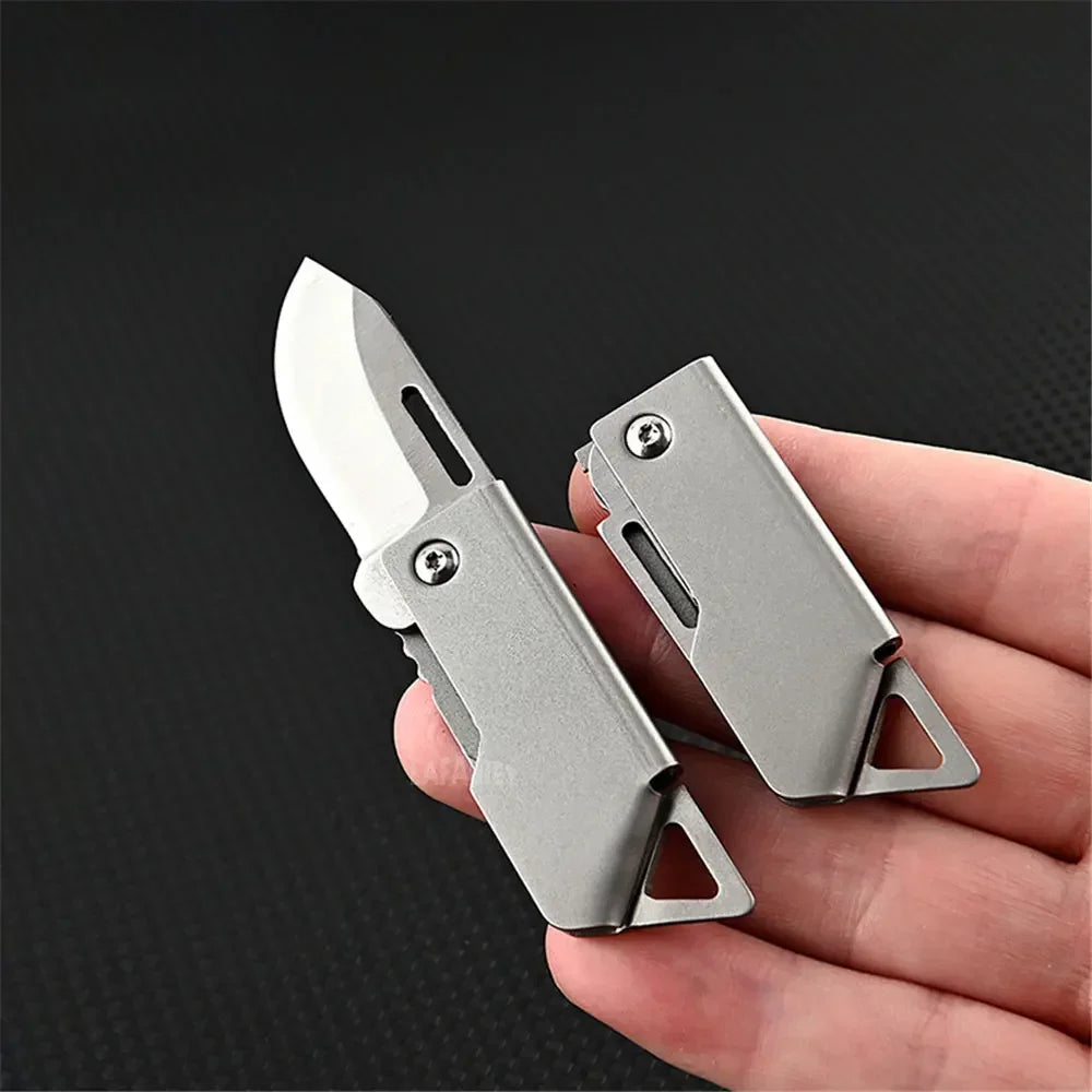 Stainless Steel Mini Pocket Folding Knife - My Store